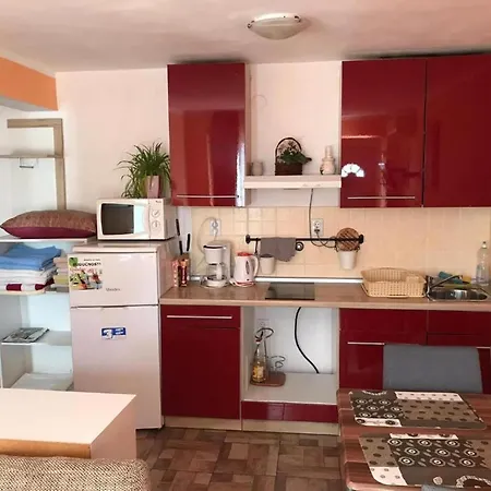 Sea View With Terrace Kitchen Apartmán Opatija